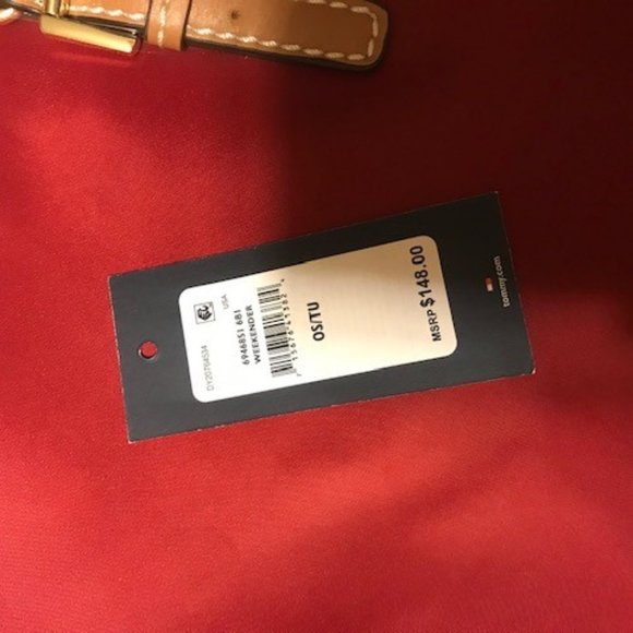 Tommy Hilfiger Weekender Tote Bag Like New - Picture 3 of 5